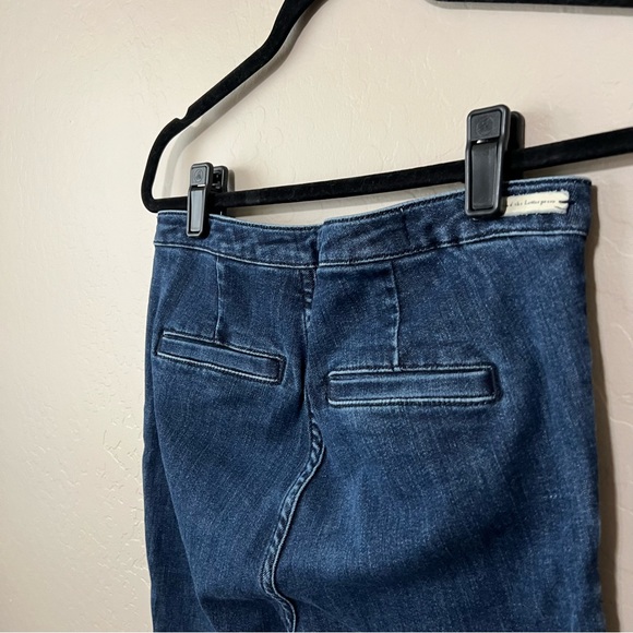 Anthro High Rise Denim Leggings Pilcro 26 dark wash jeans stretchy SOLD - Picture 8 of 12